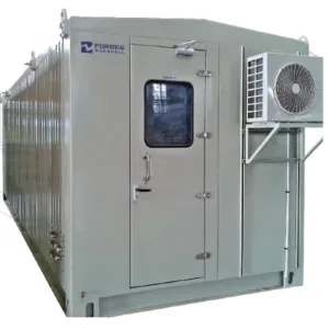 Shelter based steam and water sampling system for power industry