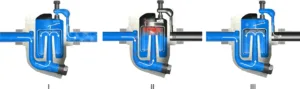working principle of inverted bucket steam traps