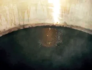image showing effects of incorrect deaerator head installation