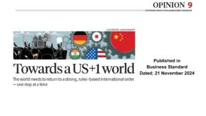 Towards a US+1 world
