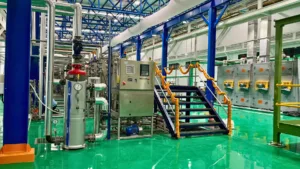 FlashJet Condensate Recovery Pump installed inside a Textile Dyeing Plant in Thailand