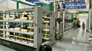 FlashJet Condensate Recovery Pump installed inside a Textile Dyeing Plant in Thailand