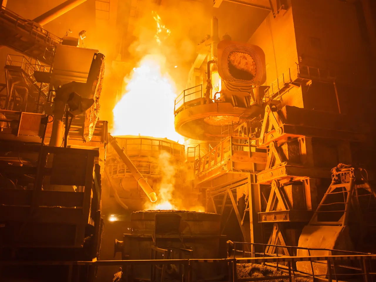 Iron making section