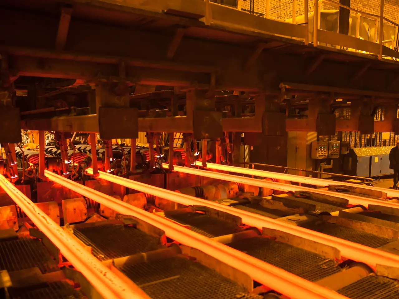 Steel making section