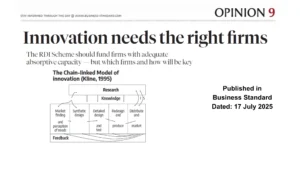 Innovation needs the right firms