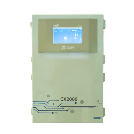 oil in water analyzer product image of Forbes Marshall oil in water analyzer product panel with a digital display