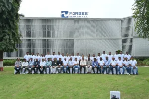 A group picture of all the members from R&D and sales team contributed for the successful launch of MuPT.
