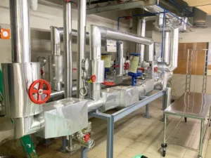 Forbes Marshall Steam Pressure Reducing Station Installed in a Hotel in Indonesia