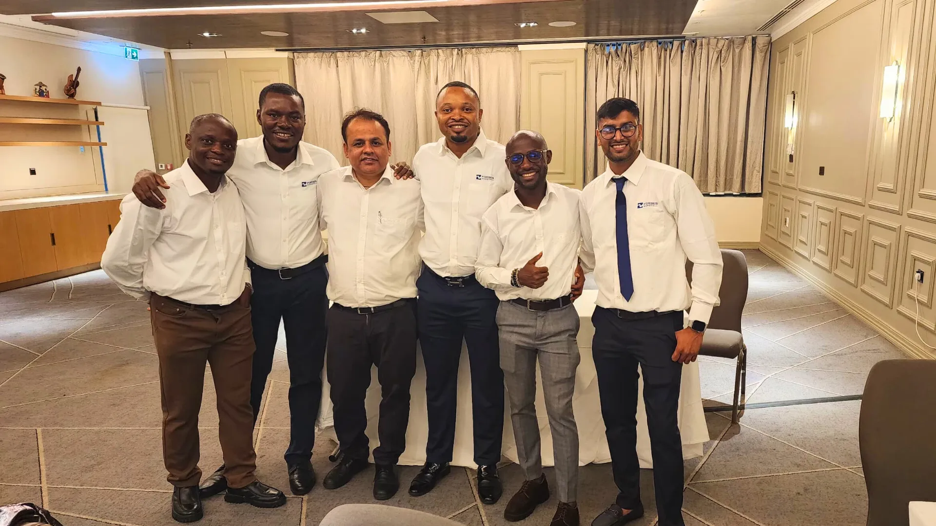 Forbes Marshall West Africa team at Lagos, Nigeria