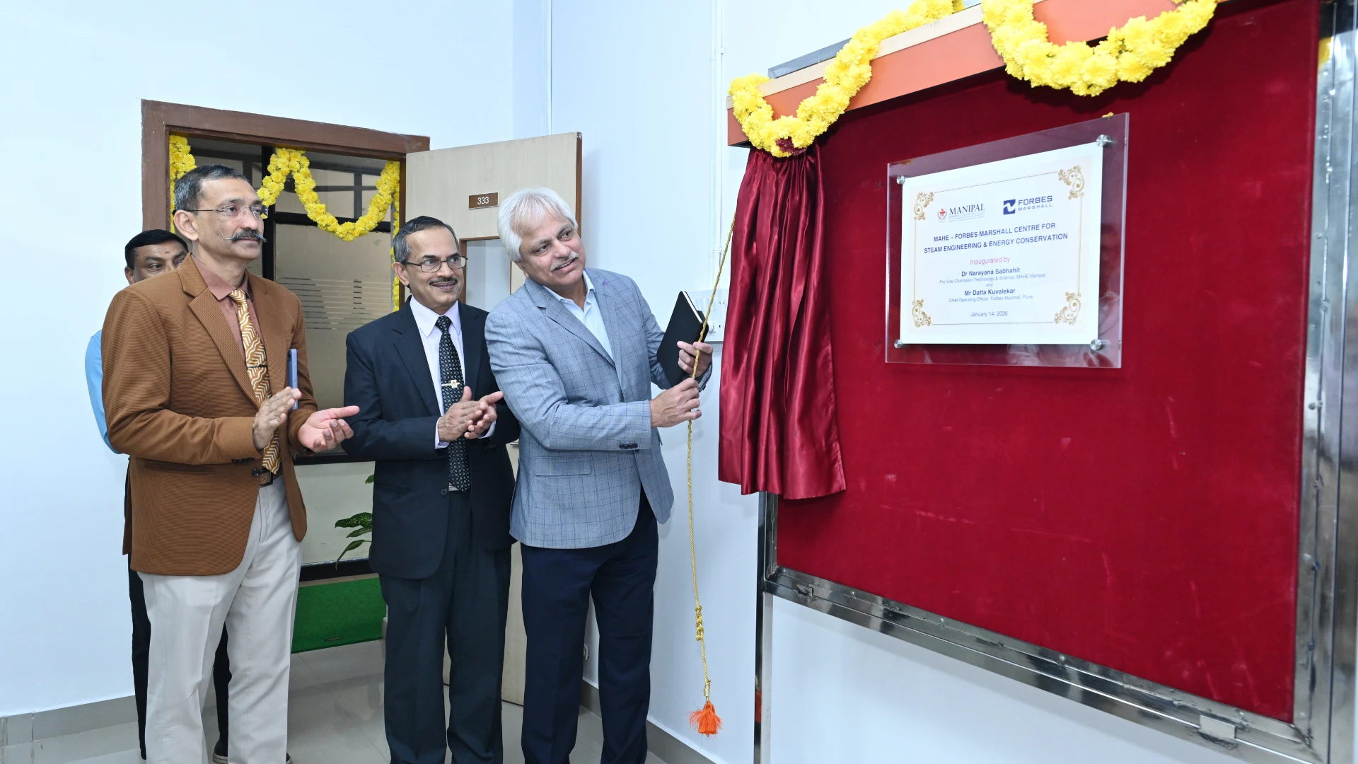 MAHE - Forbes Marshall Centre for Steam Engineering Inauguration