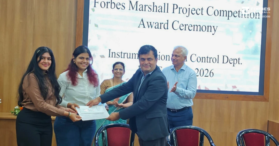 4 Forbes Marshall BE Project Awards at Cummins College 2026