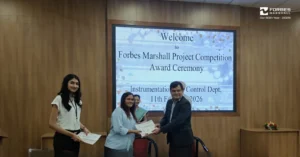 Forbes Marshall BE Project Awards at Cummins College 2026