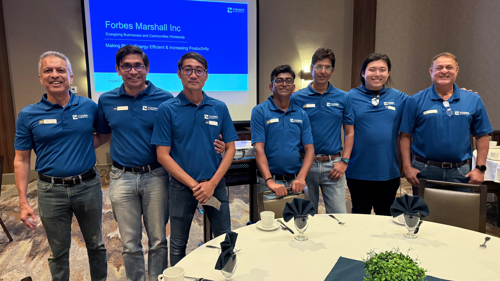 Forbes Marshall’s first customer seminar in California, USA