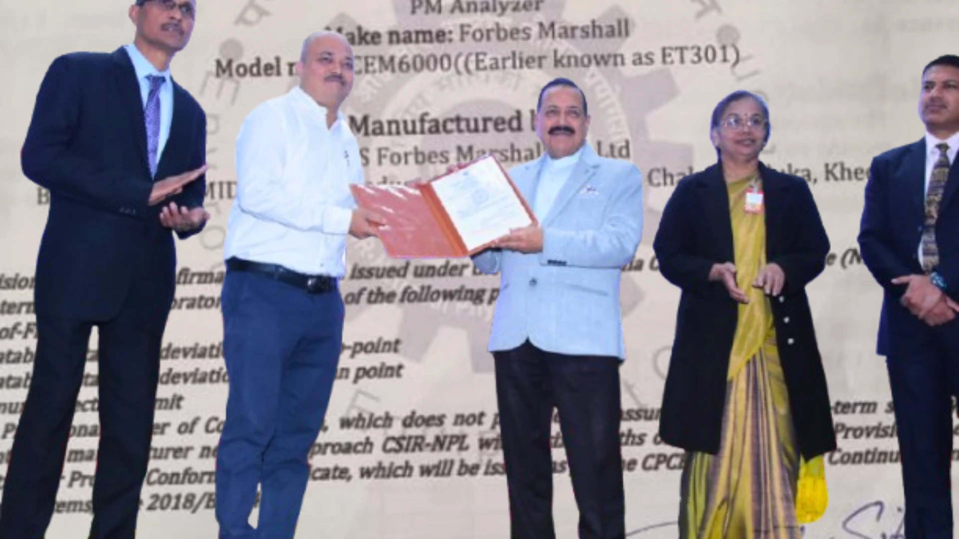 t Forbes Marshall’s CODEL DCEM6000 Certified at CSIR-NPL Facility