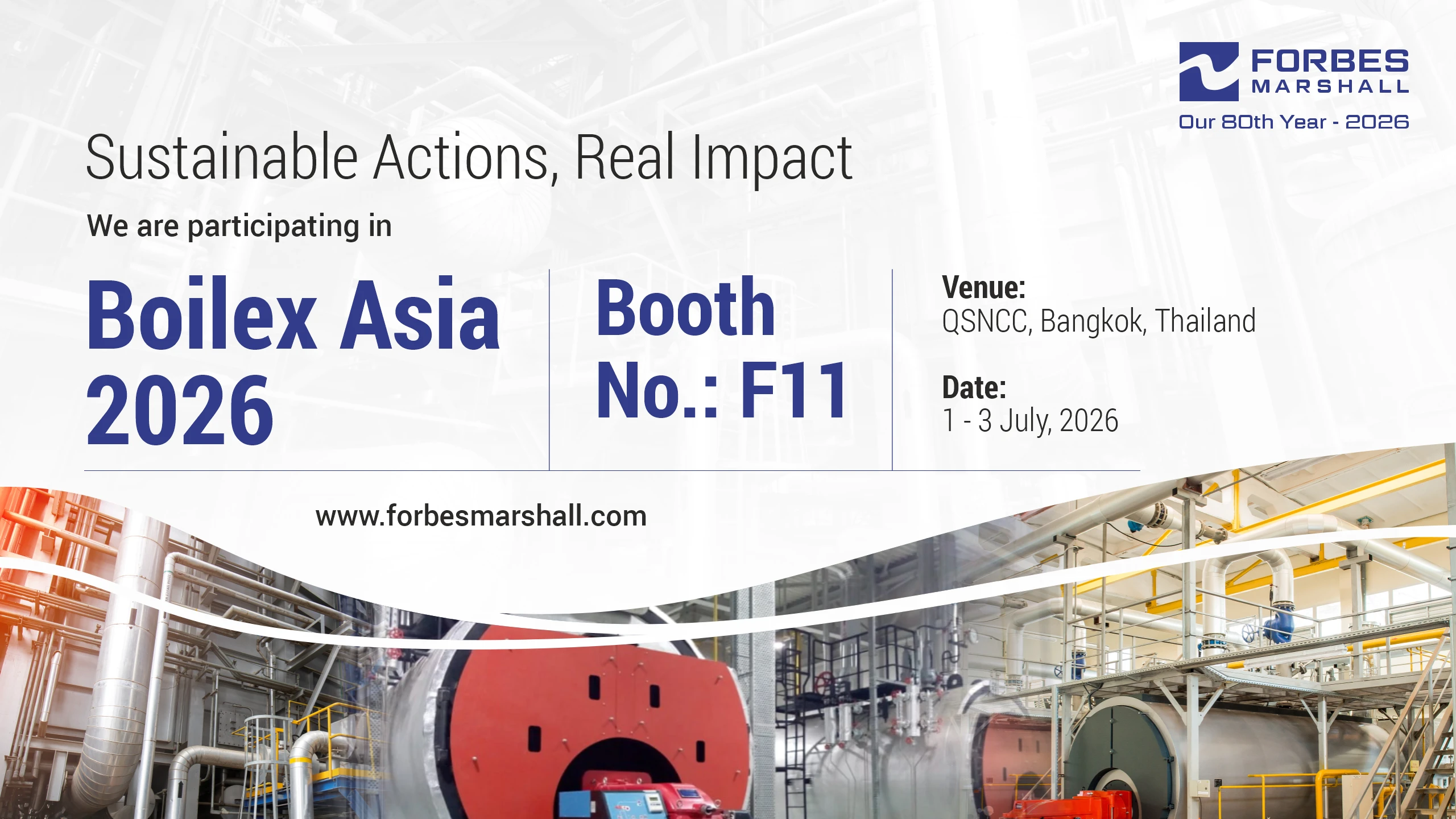 Join Forbes Marshall at Boilex Asia 2026